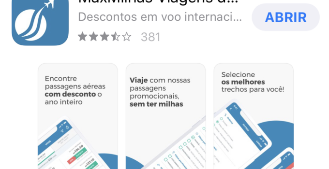 Apps da MaxMilhas para iOS e Android